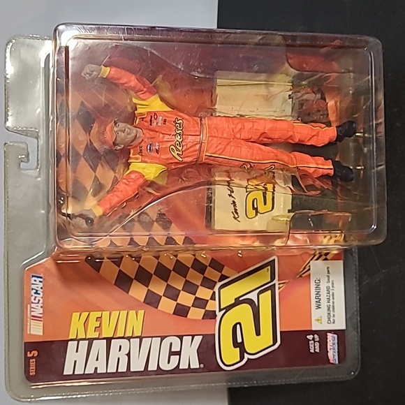 Nascar Other Kevin Harvick 2 Nascar Race Car Driver Action Figure